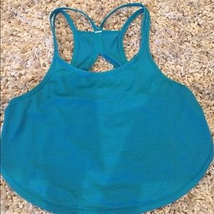 Lululemon On The Run Singlet Crop Top